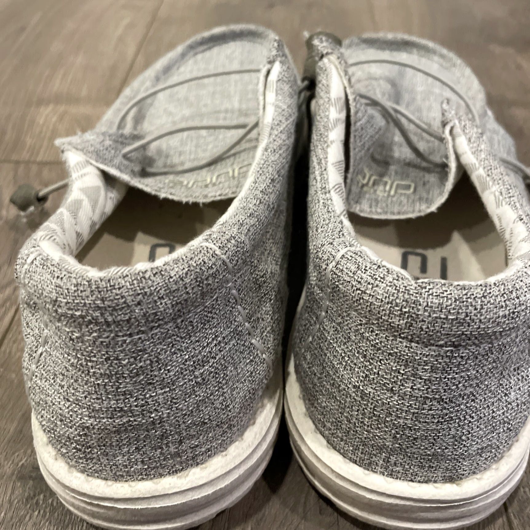 Vintage Hey Dude Wally Linen Iron Size 12 Mens Loafer Fabric IRON Size US 12 / EU 45 - 4 Thumbnail