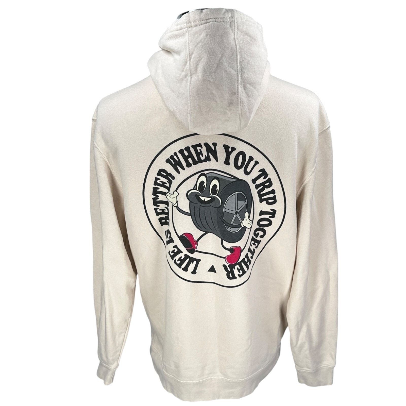 Other Sturniolo Triplets Let’s Trip Wheelie Hoodie Men L Cream Size US L / EU 52-54 / 3 - 4 Thumbnail