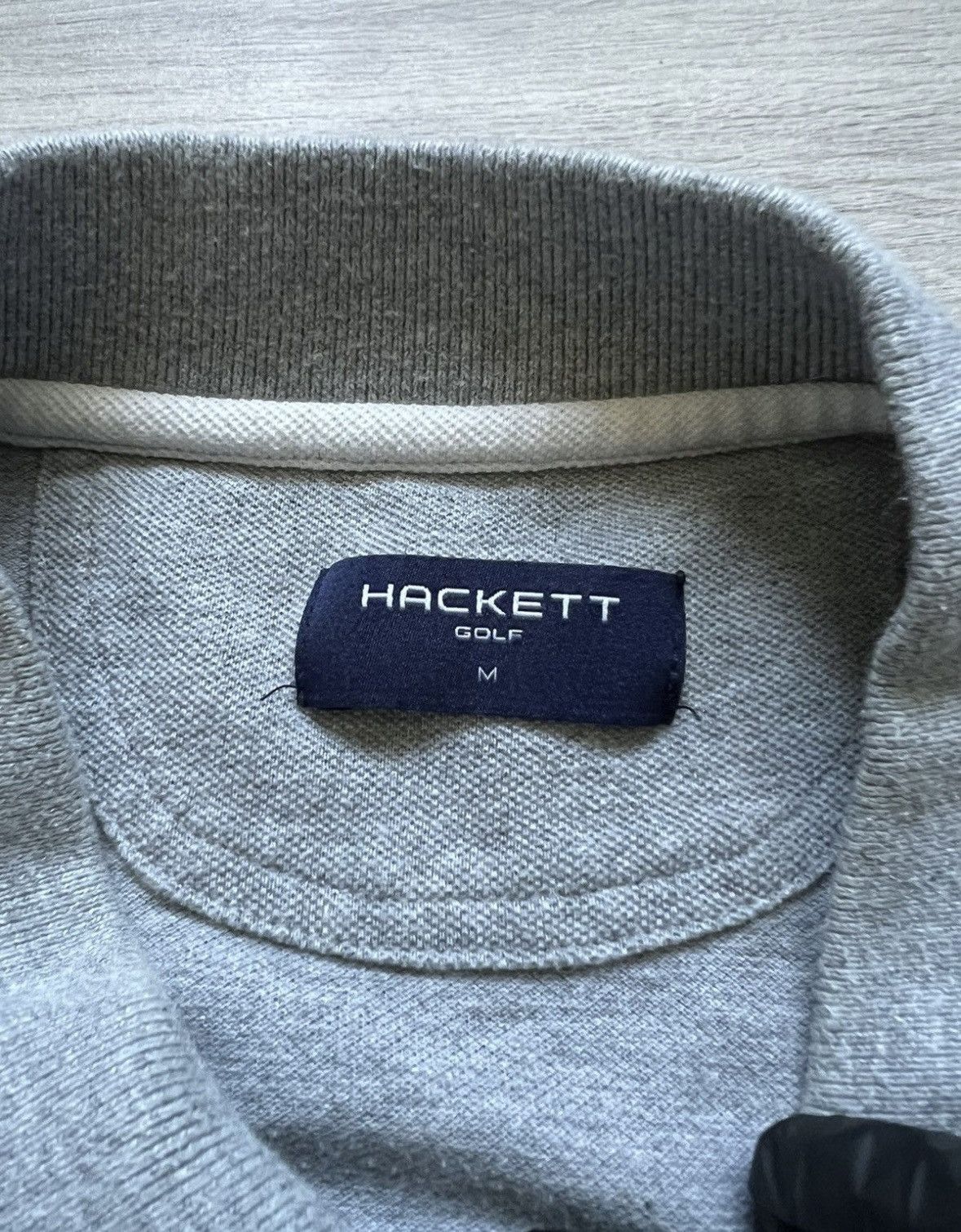 Hackett Vintage Hackett Classic Polo T-shirt Grey Old Money Size US M / EU 48-50 / 2 - 8 Thumbnail
