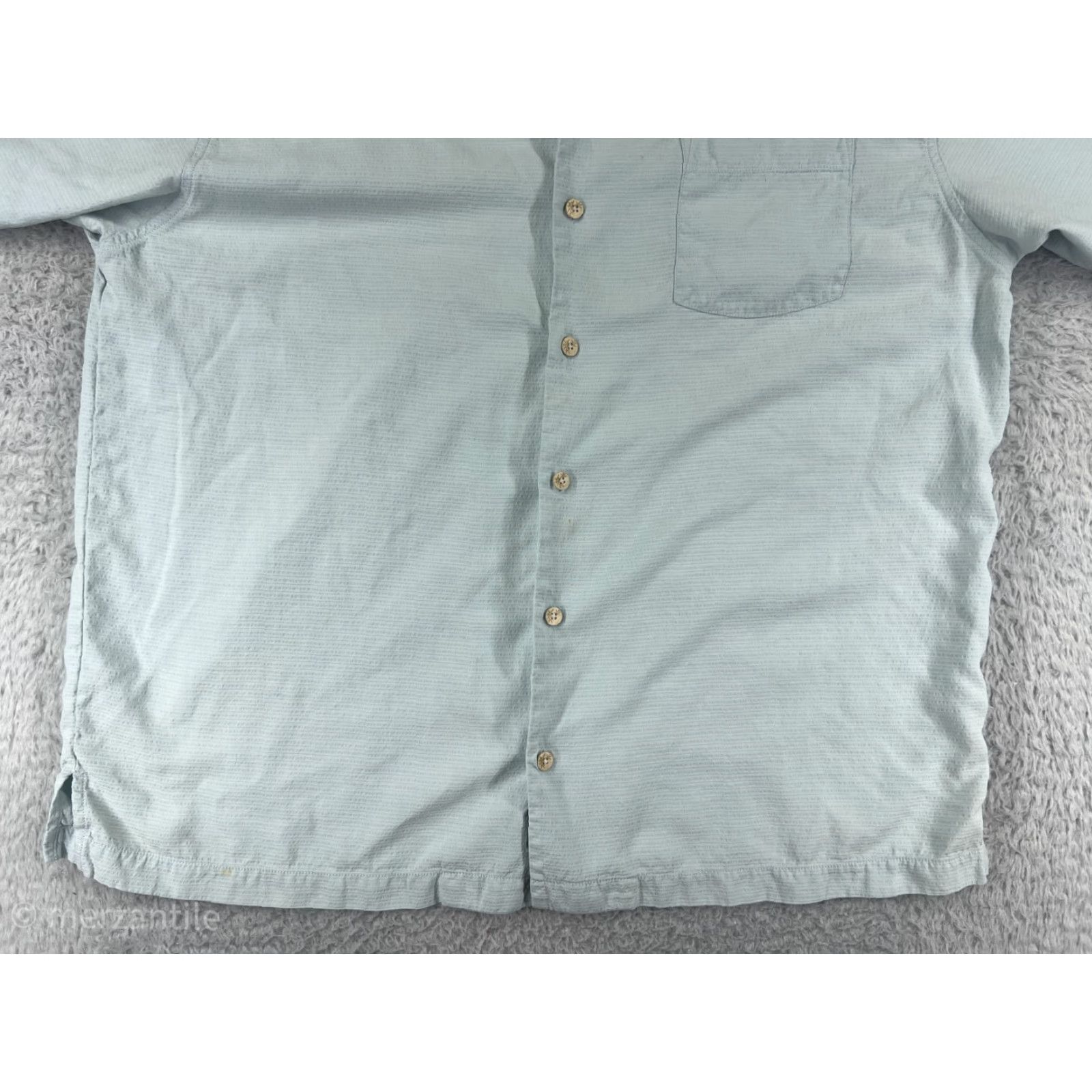 Tommy Bahama Tommy Bahama Shirt Mens XL Blue 100% Silk Button-Up Hawaiian Pocket Vintage No Size US XL / EU 56 / 4 - 5 Thumbnail