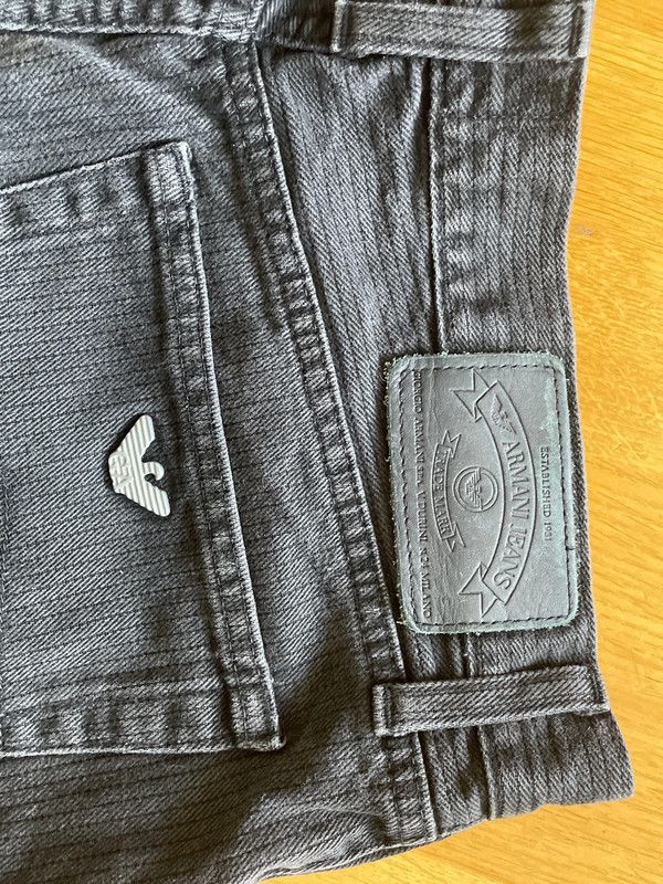 Giorgio Armani Vintage armani jeans 80's/90's Size US 34 / EU 50 - 4 Thumbnail