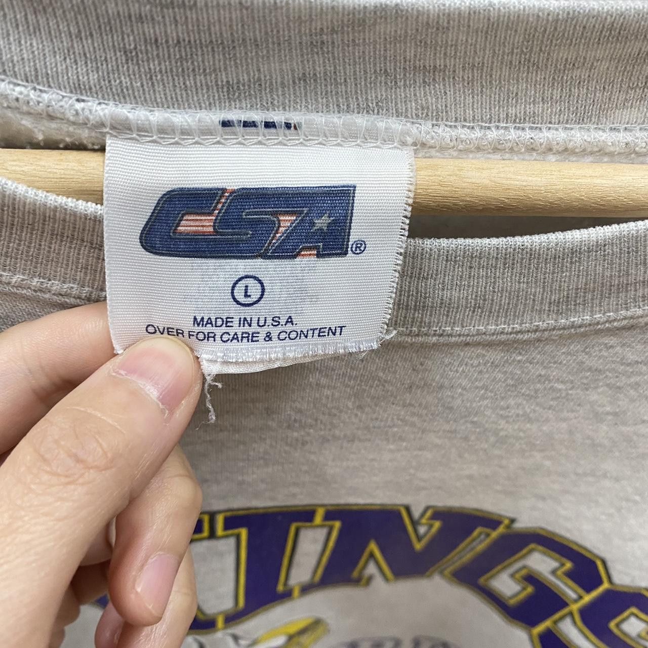 NFL × Vintage Vintage Vikings Purple pride sweatshirt size: L Size US L / EU 52-54 / 3 - 4 Thumbnail