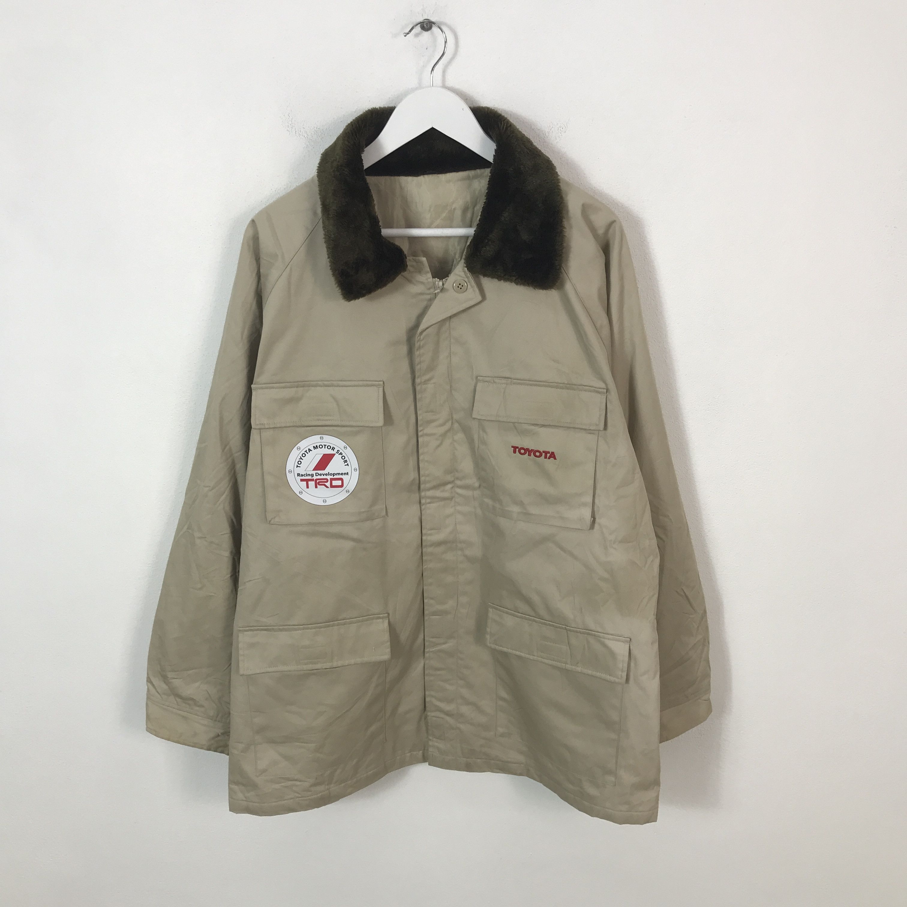 Sports Specialties Vtg Toyota trd racing chore design jacket Size US L / EU 52-54 / 3 - 2 Thumbnail