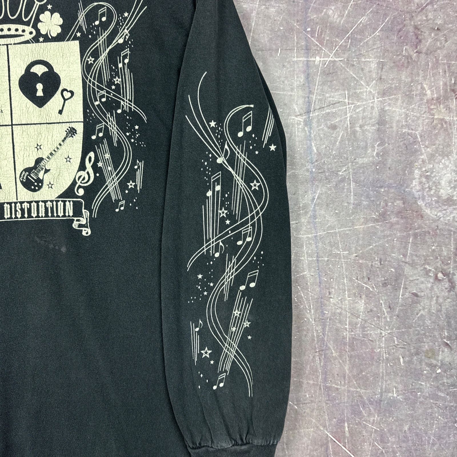 Alstyle 00s Black Social Distortion Music Note LS Graphic Shirt 2900 Size US M / EU 48-50 / 2 - 5 Thumbnail