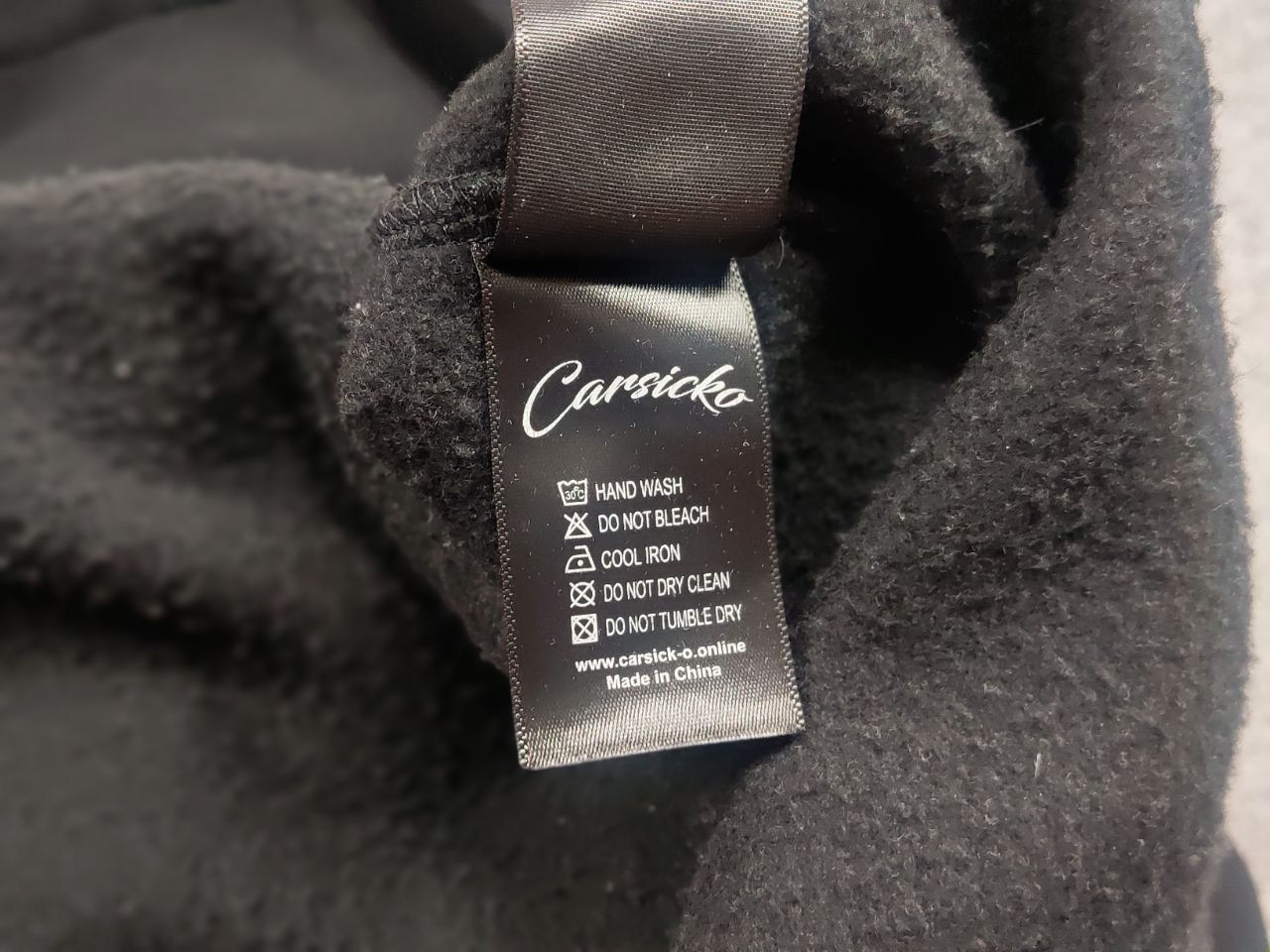 Carsicko Carsicko Signature Design Japan Black Logo Oversized Hoodie Size US L / EU 52-54 / 3 - 15 Thumbnail