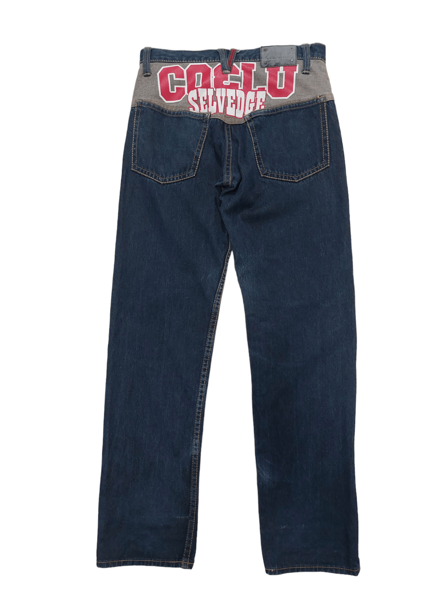 Other Co & Lu Big Logo Selvedge Denim Size US 30 / EU 46 - 12 Thumbnail