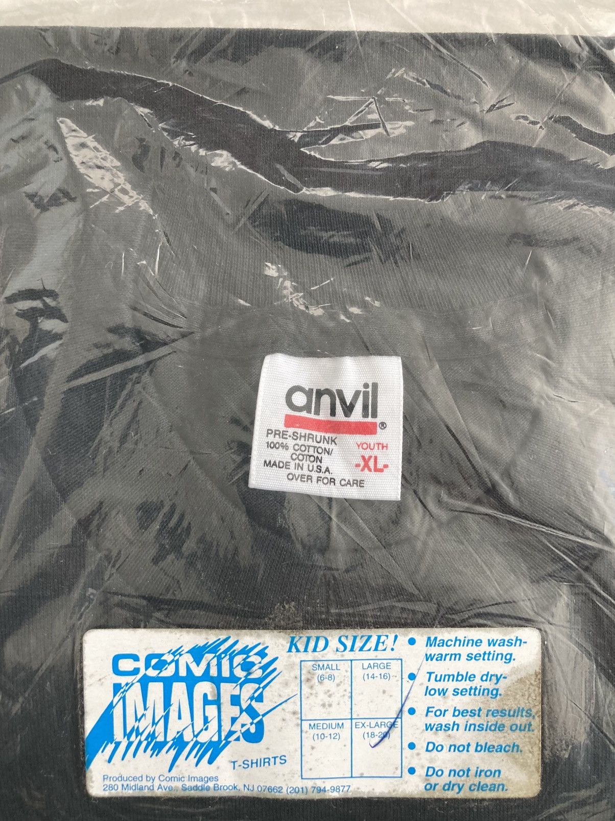 Anvil SABRETOOTH MARVEL COMICS 1993 SHIRT VINTAGE WOLVERINE X-MEN Size US XL / EU 56 / 4 - 7 Thumbnail