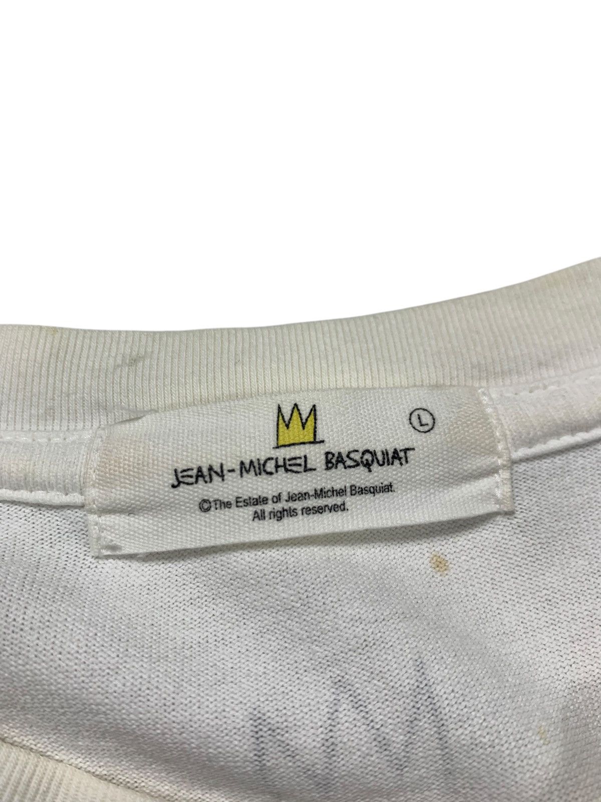 Japanese Brand Jeanmichaelbasquiat Tee Size US L / EU 52-54 / 3 - 8 Thumbnail