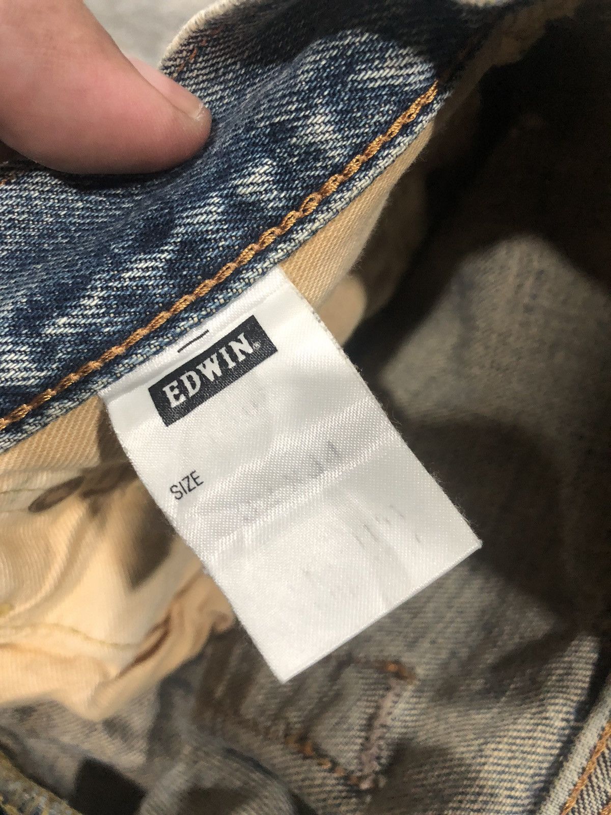 Edwin × Vintage Vintage Edwin 505 🇯🇵Made Jeans Size US 34 / EU 50 - 12 Thumbnail