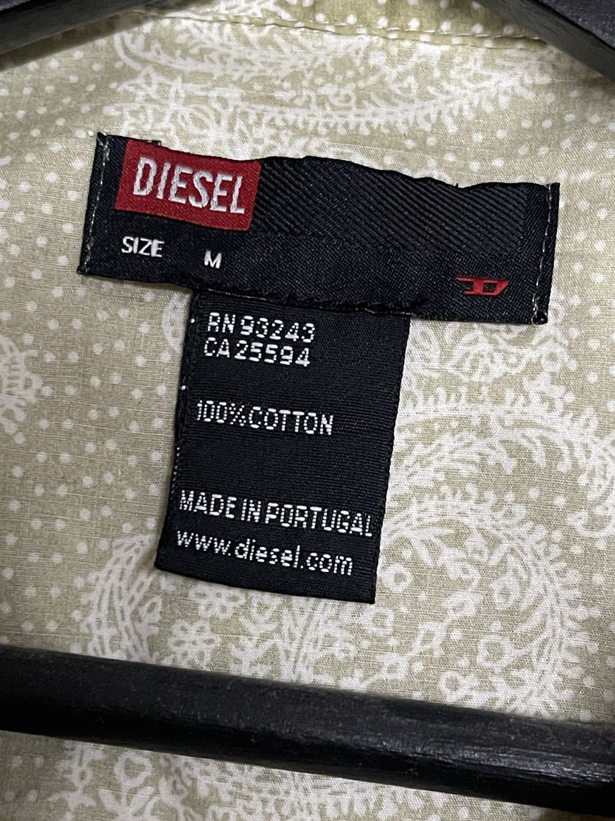 Diesel Diesel Seabreeze Paisley Western Shirt Size US M / EU 48-50 / 2 - 4 Thumbnail