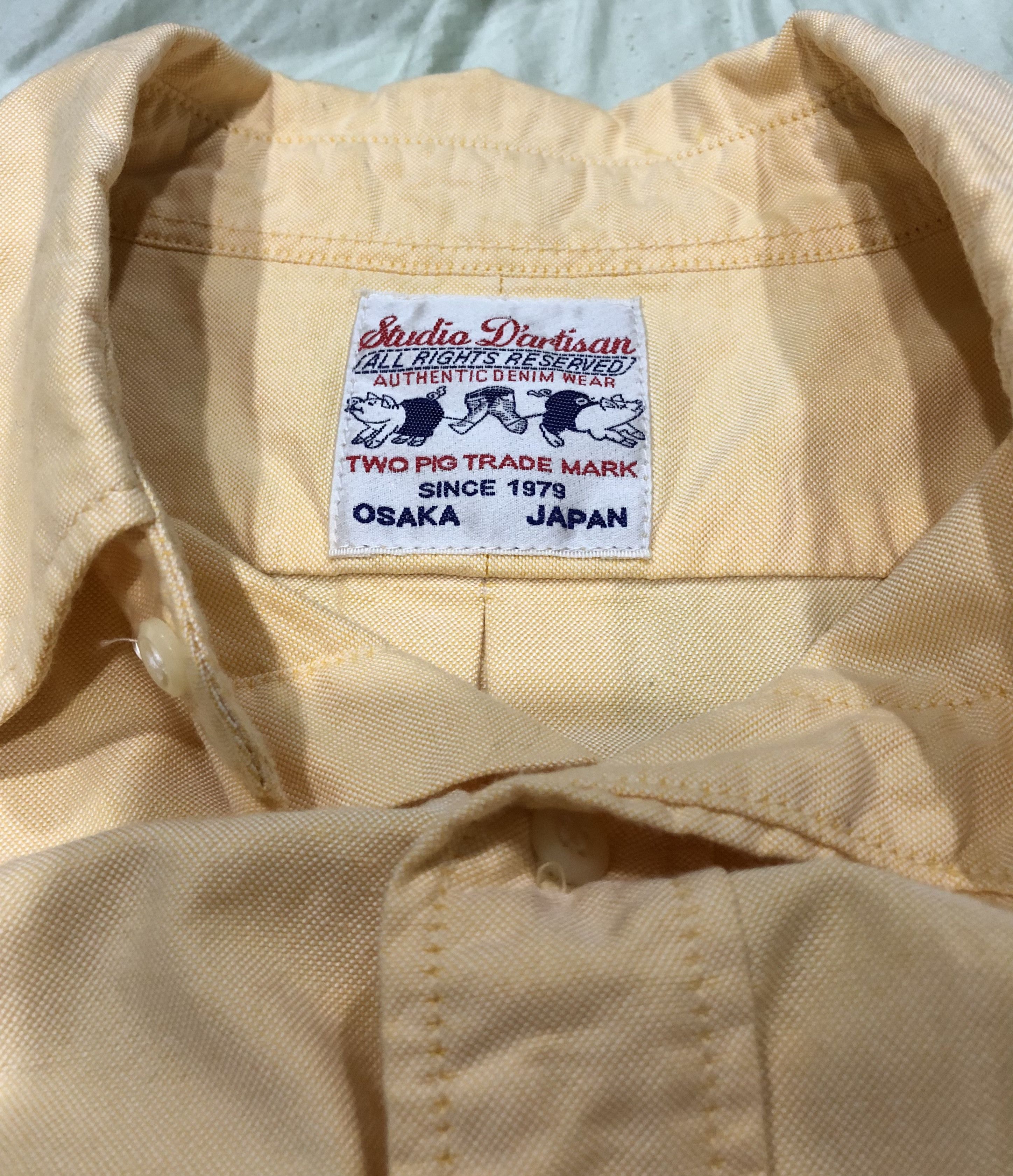 Studio D'Artisan Studio D’Artisan Casual Work Shirt Size US M / EU 48-50 / 2 - 3 Thumbnail