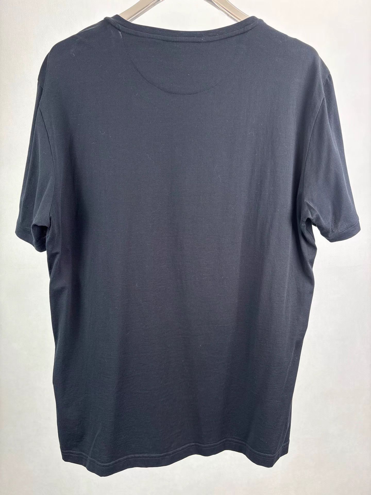 Fendi FENDI Black Cartoon Head Rhinestone Short Sleeve K1 Size US XL / EU 56 / 4 - 2 Thumbnail