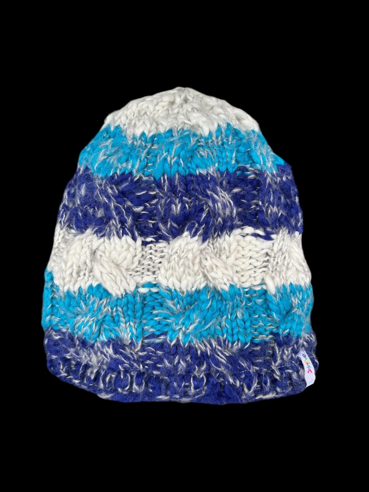 Japanese Brand × Kapital × Vintage Crochet Knitted Japanese Brand hairy Beanie Hats 🎌☠️☠️ Size ONE SIZE - 1 Thumbnail