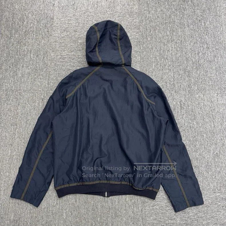 Hermes Hermes Geometric Line Hooded Windbreaker Size US M / EU 48-50 / 2 - 5 Thumbnail