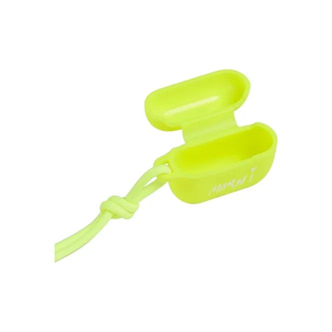 Marni o1w1db10125 Size:OS/ Earphone Cases in Neon Yellow Size ONE SIZE - 4 Thumbnail