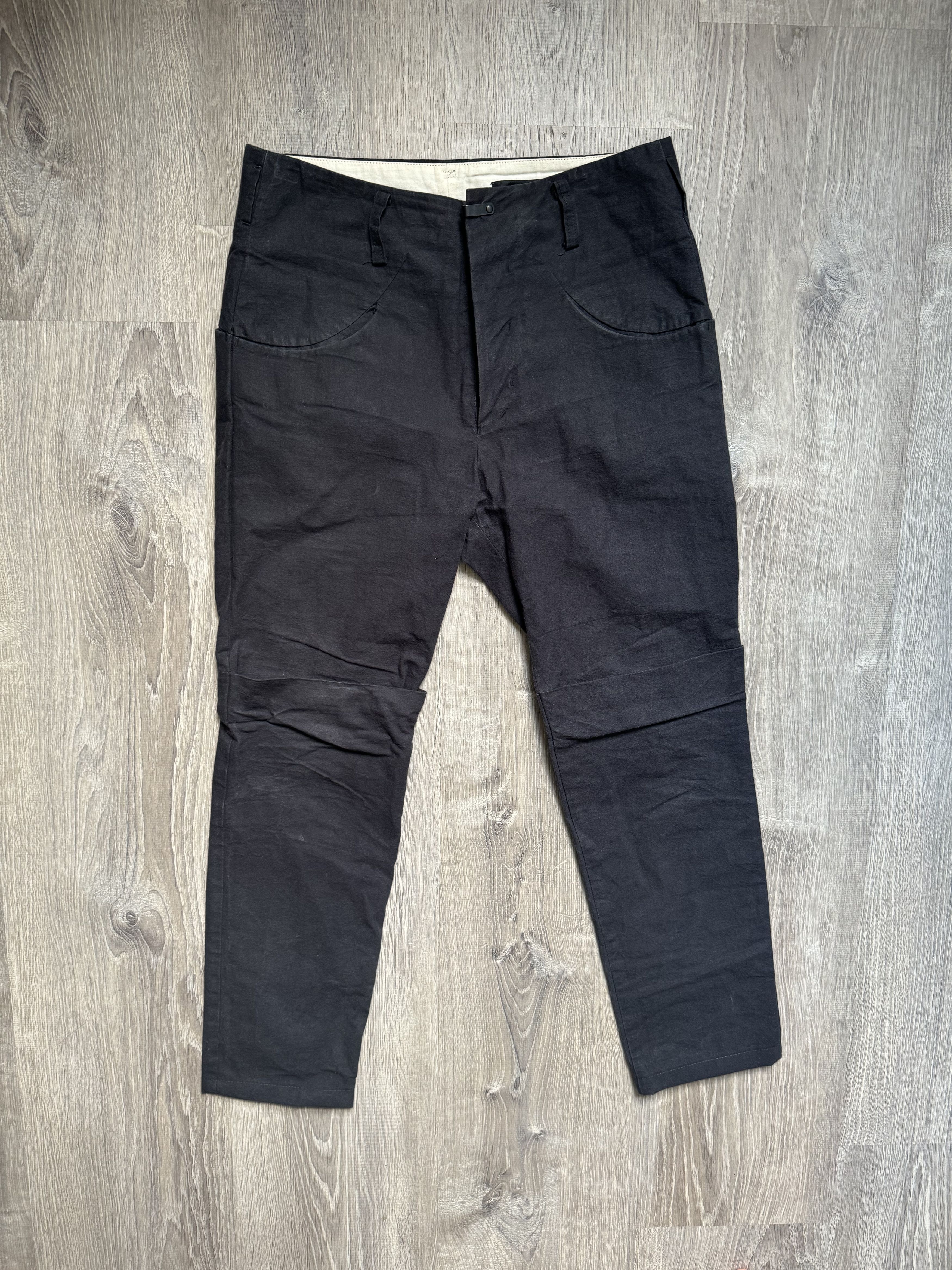 Black The Viridi-Anne Back Zip Pants RiRi Zips