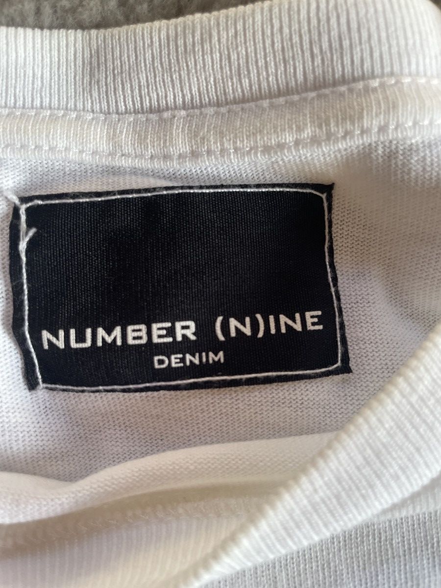 Number (N)ine Number (N)ine Pocket Logo White Tee Size US S / EU 44-46 / 1 - 7 Thumbnail