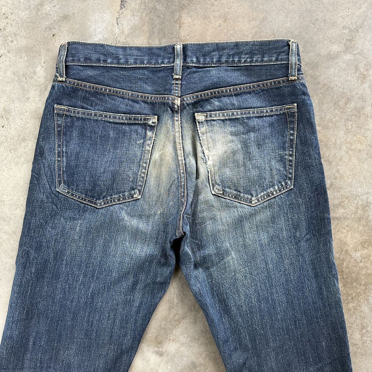 Japanese Brand Vintage Japanese UJ Faded Denim Jean Pant W33 Size US 33 - 12 Thumbnail