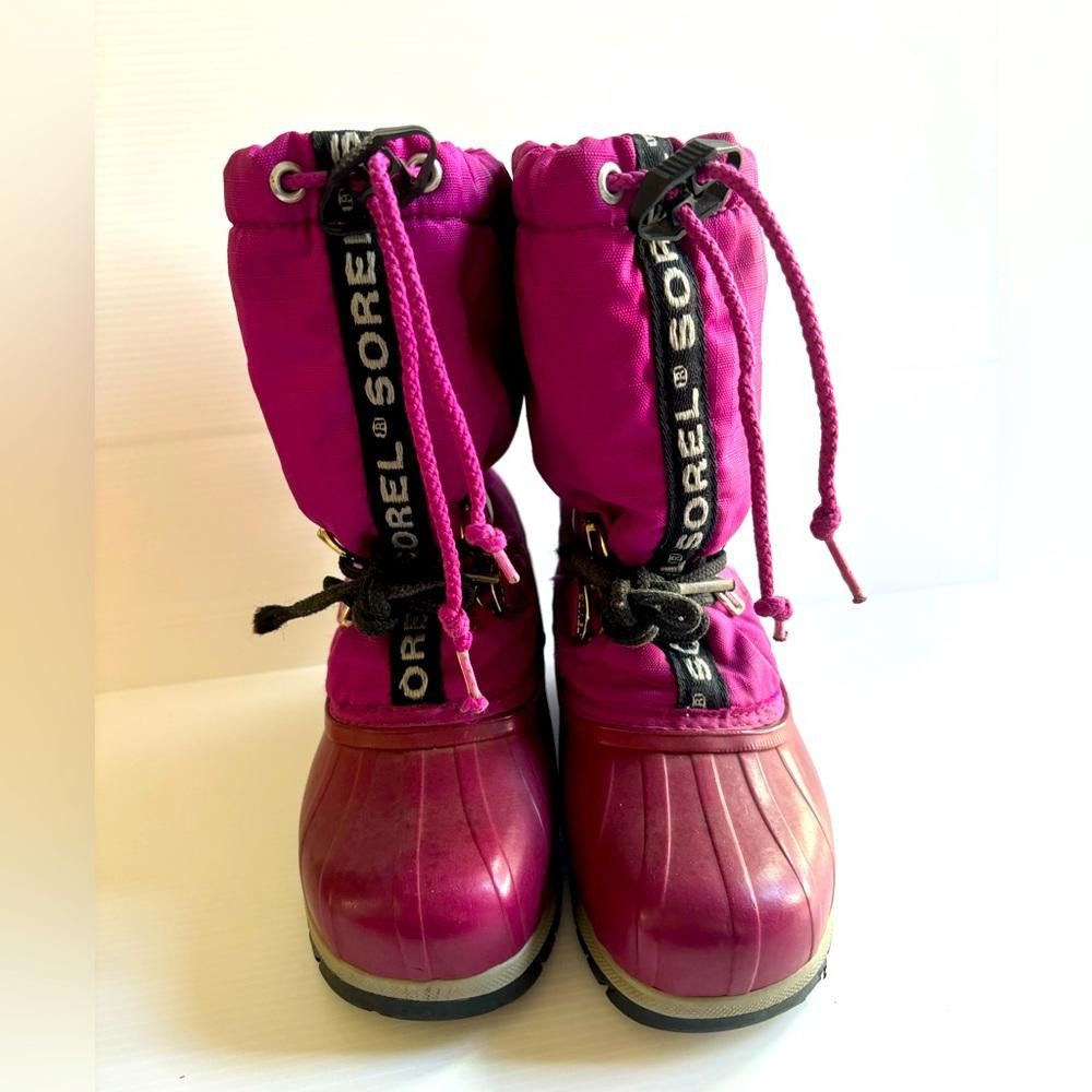SOREL Vintage Pink Sorel Boots for Girls Size US 13 / EU 46 - 1 Thumbnail