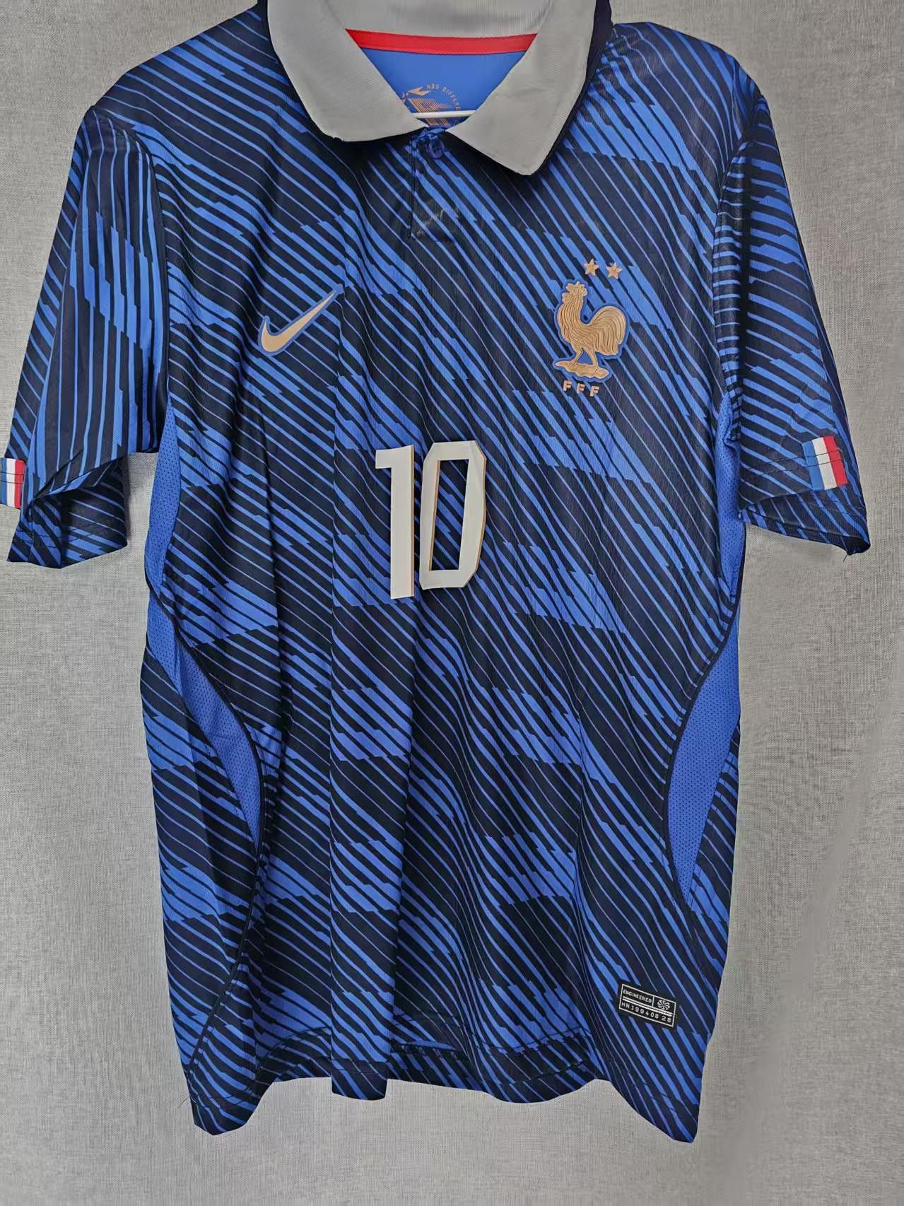 Other 2026 France #10 Kylian Mbappé Soccer Jersey World Cup Home Size US M / EU 48-50 / 2 - 2 Thumbnail