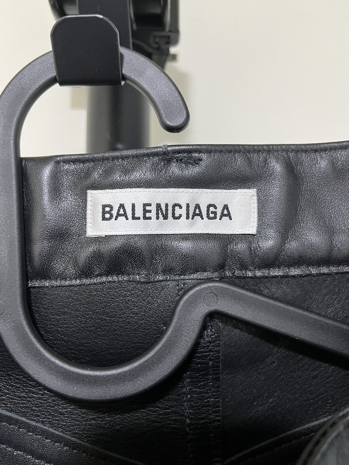 Balenciaga Balenciaga Leather Pants Trousers Size US 34 / EU 50 - 5 Thumbnail