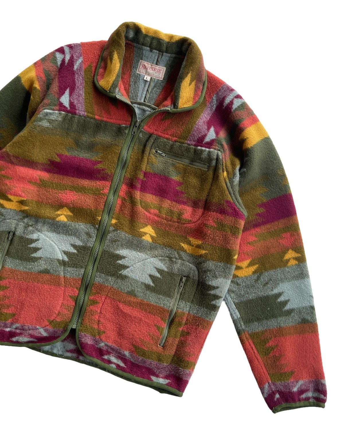 Japanese Brand Vintage Kriff Mayer Western Aztec Navajo Jacket Size US L / EU 52-54 / 3 - 8 Thumbnail