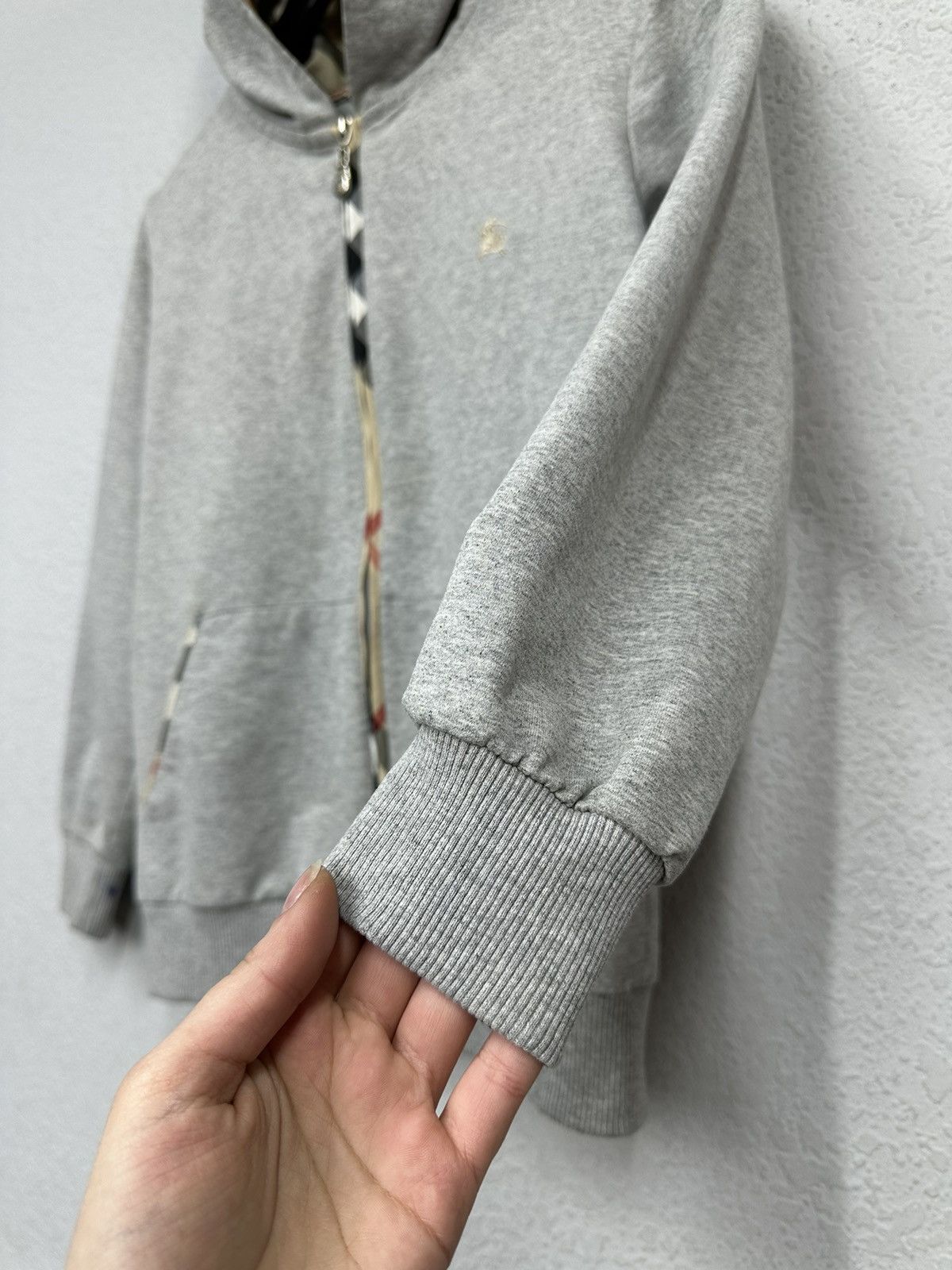Burberry Vintage Burberry Brit hoodie y2k England style Avantgarde Size XS / US 0-2 / IT 36-38 - 8 Thumbnail