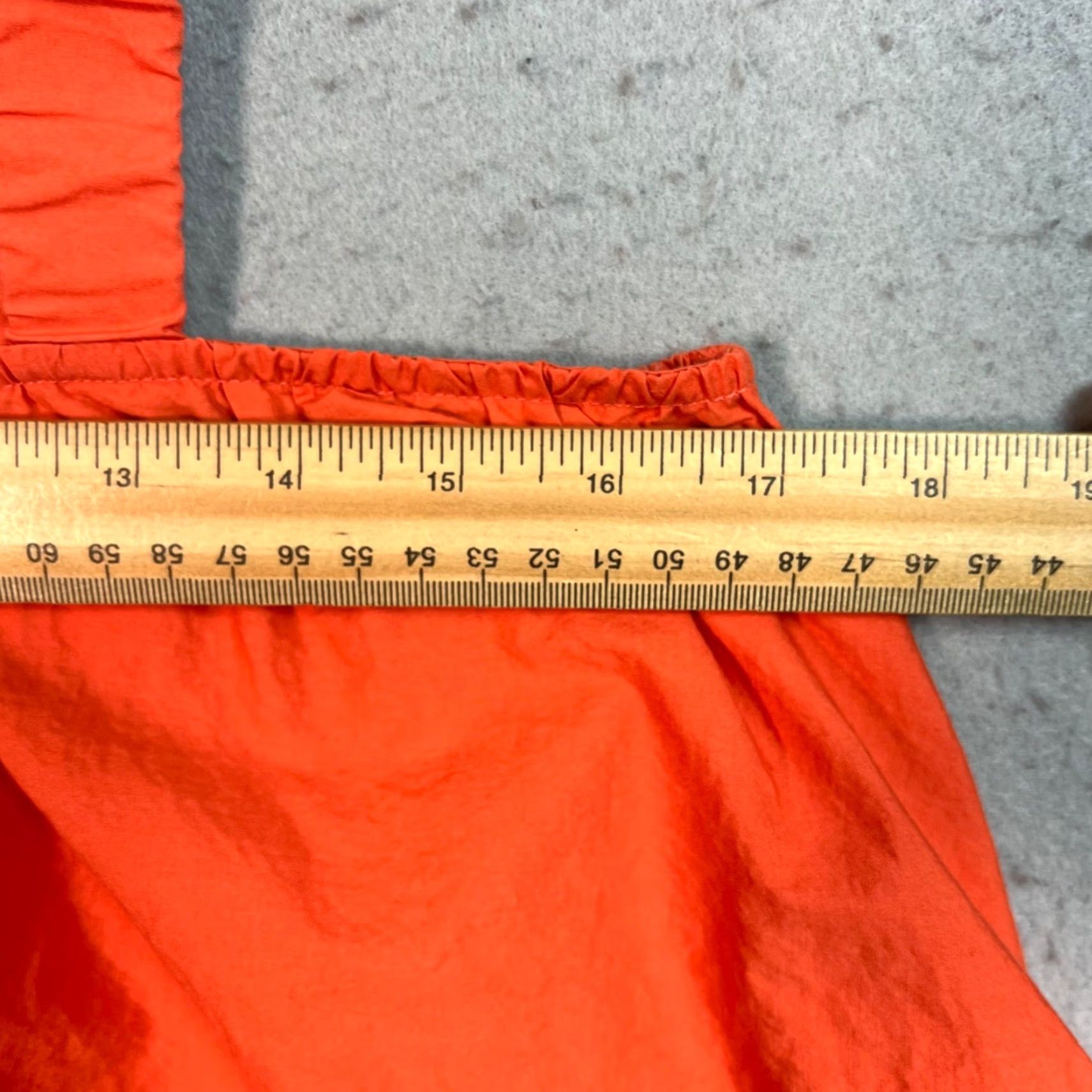 Mango Mango Tank Top Size 8 Orange Cropped Sleeveless Womens Cotton Size M / US 6-8 / IT 42-44 - 5 Thumbnail