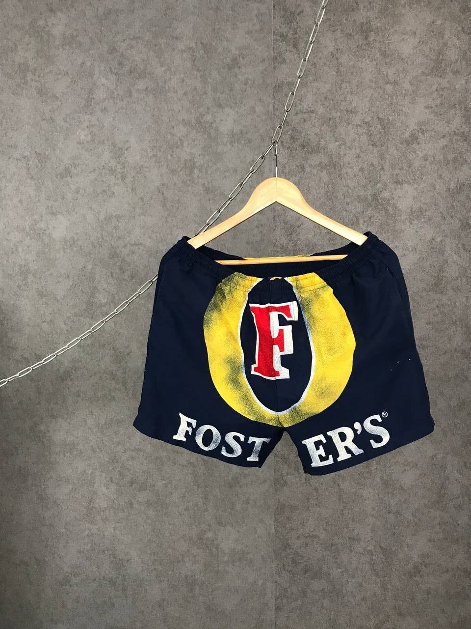 Vintage Foster’s vintage big logo shorts Size US 32 / EU 48 - 1 Thumbnail