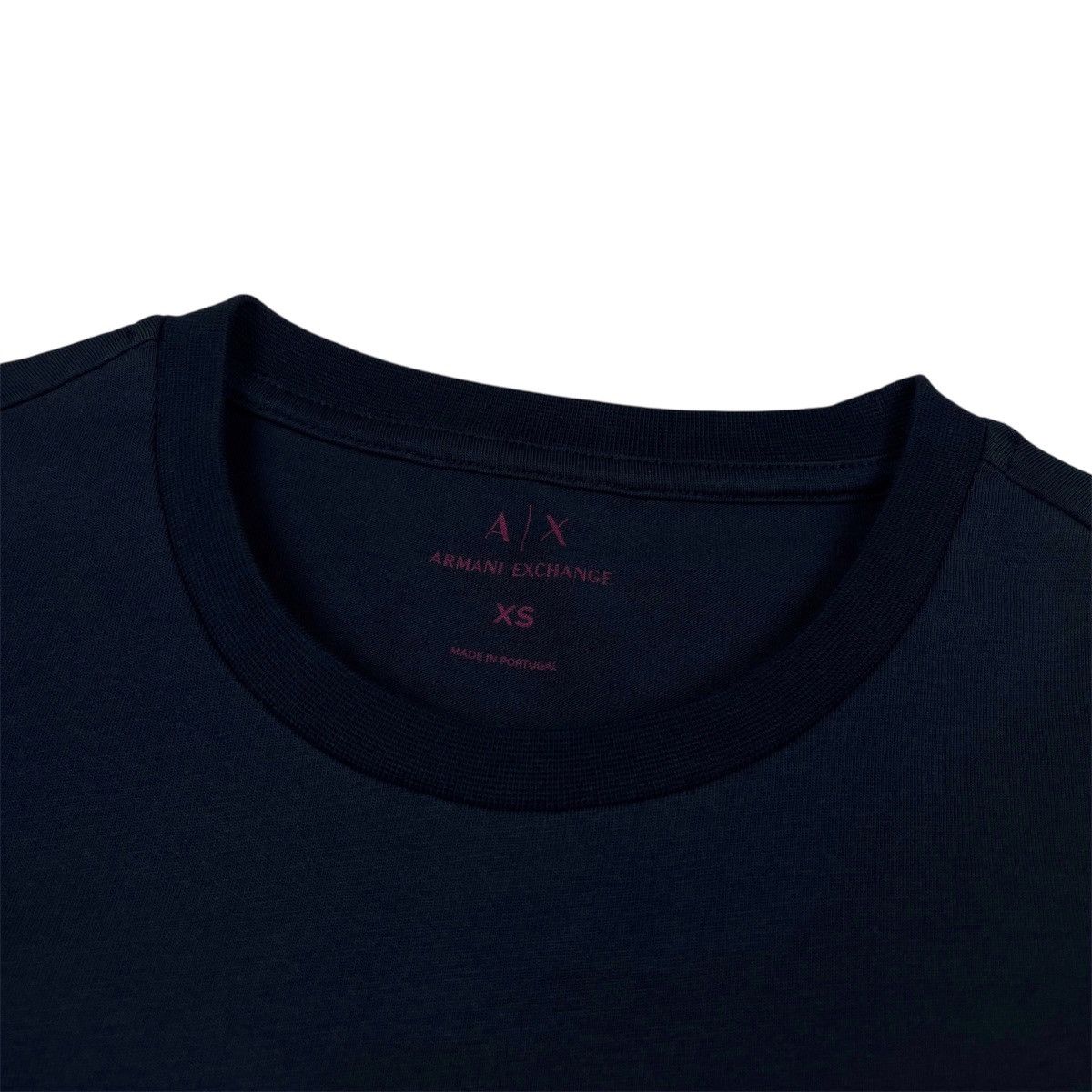 Armani × Armani Exchange Armani Exchange Glitter Logo S/S T-Shirt Size XS / US 0-2 / IT 36-38 - 3 Thumbnail