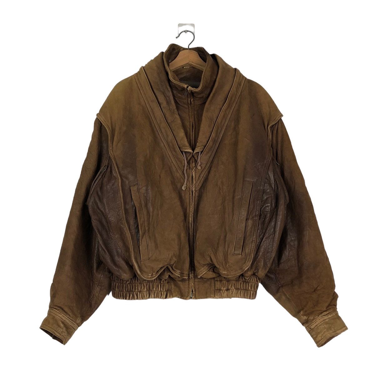 🔥Vintage 60’s Fly Genuine Leather Jacket Robert Comstock