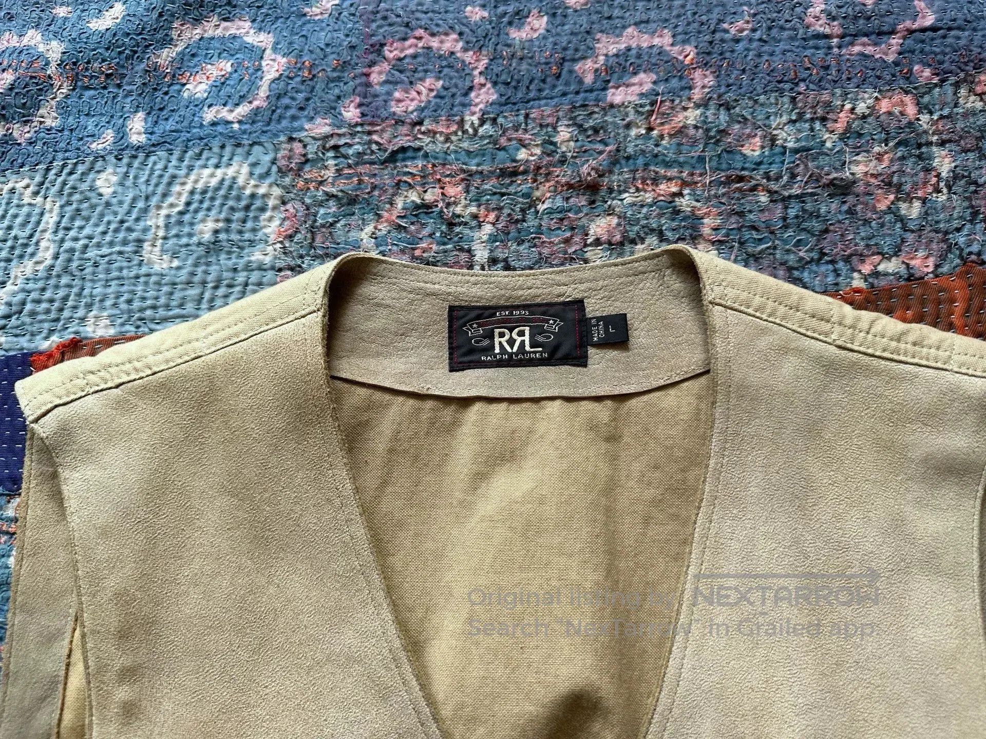 RRL Ralph Lauren RRL Fringe Vintage Vest. Size US L / EU 52-54 / 3 - 3 Thumbnail