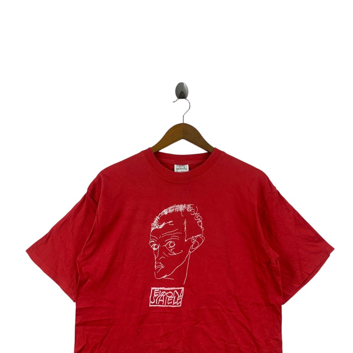 Japanese Brand Vintage EGON SCHIELE PAINTER Fine Art Self Portrait Tee Size US L / EU 52-54 / 3 - 2 Thumbnail