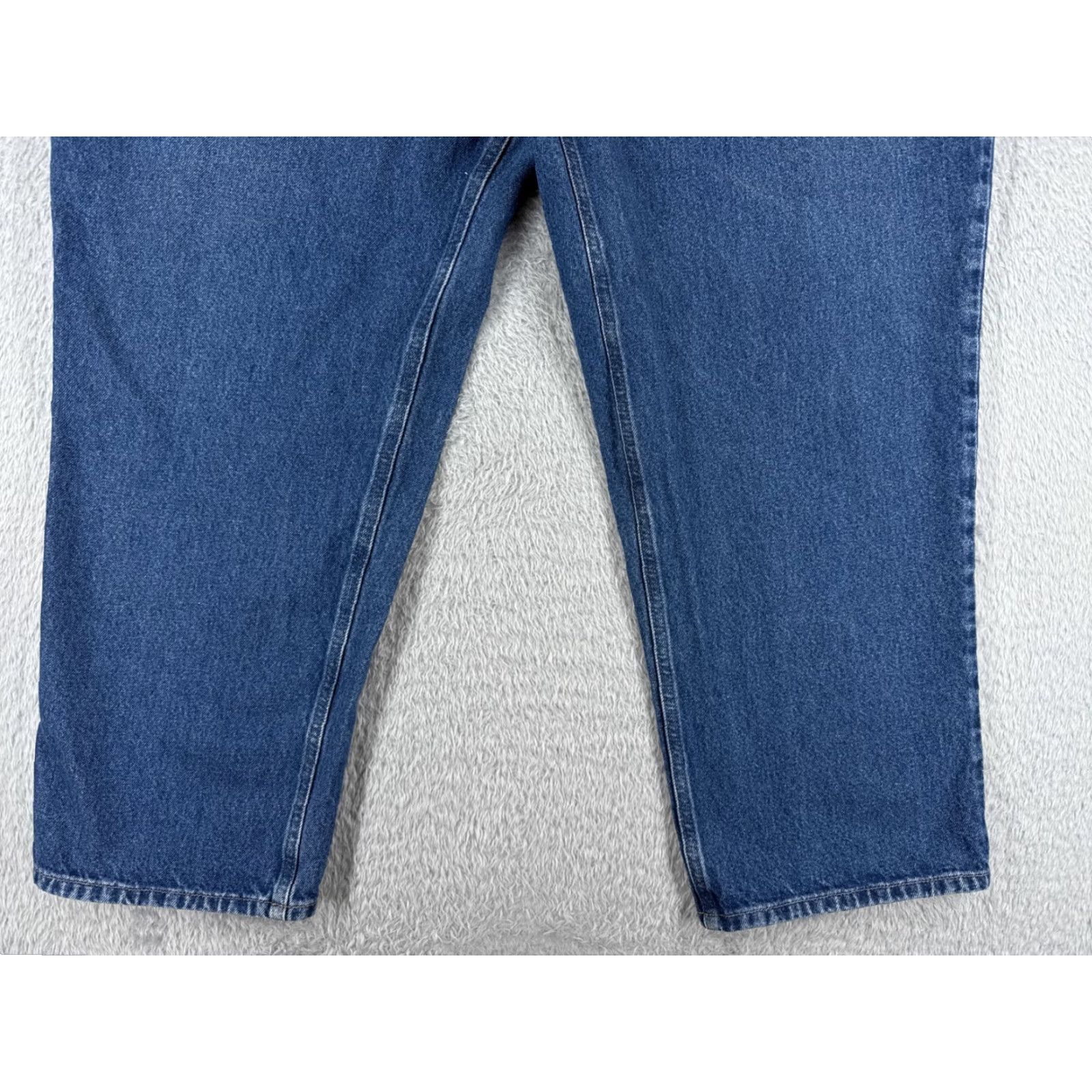 Carhartt Carhartt Jeans Adult 48 Blue Denim 100% Cotton Relaxed Straight 46x30 Size US 32 / EU 48 - 2 Thumbnail