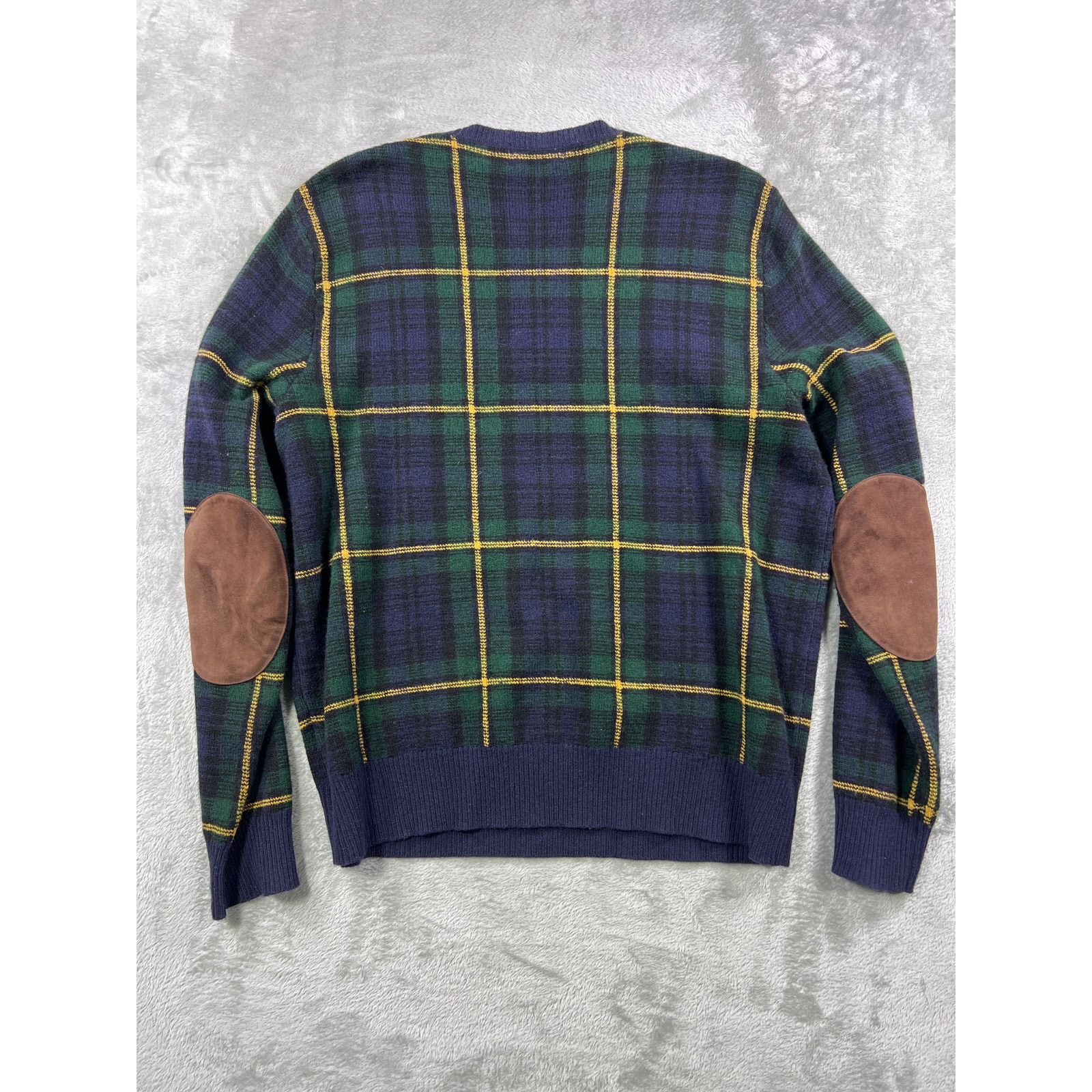 Polo Ralph Lauren VTG Polo Ralph Lauren Wool L Tartan Preppy Crewneck Sweater Size US L / EU 52-54 / 3 - 5 Thumbnail