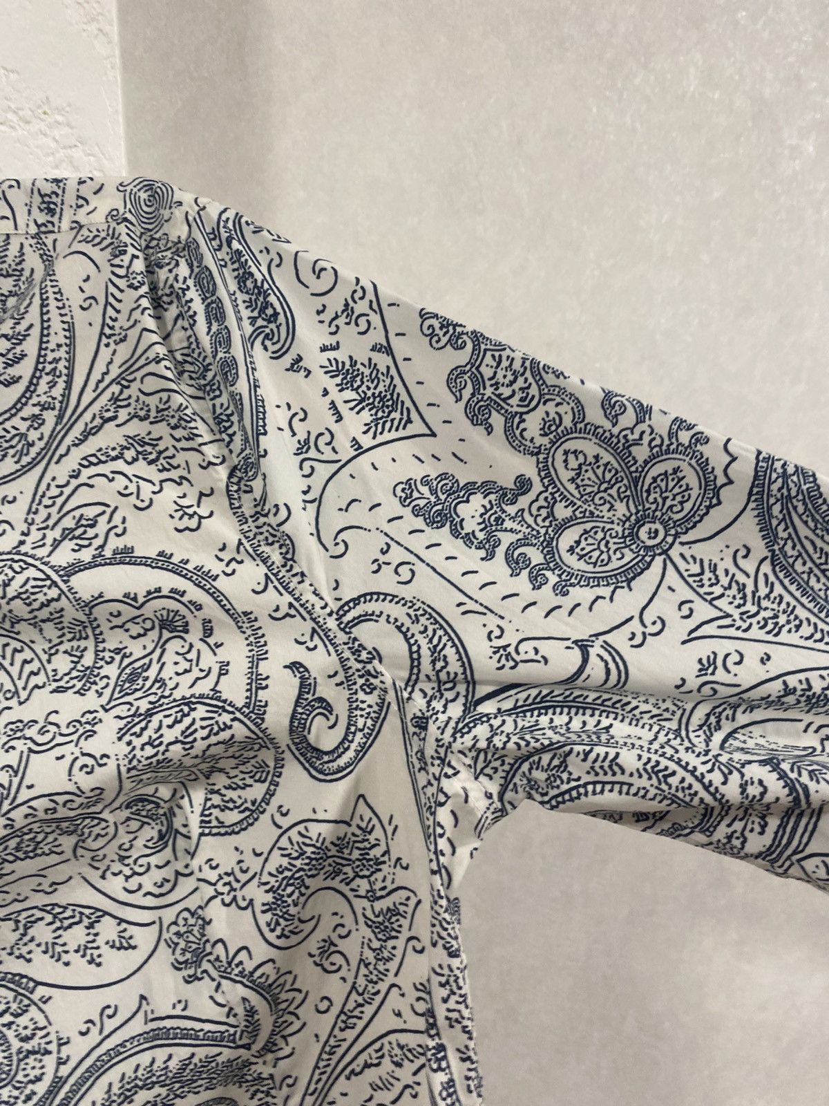 Etro Etro Lily White Button Down Shirt Cotton Reg $590 Sz 44 Size M / US 6-8 / IT 42-44 - 6 Thumbnail