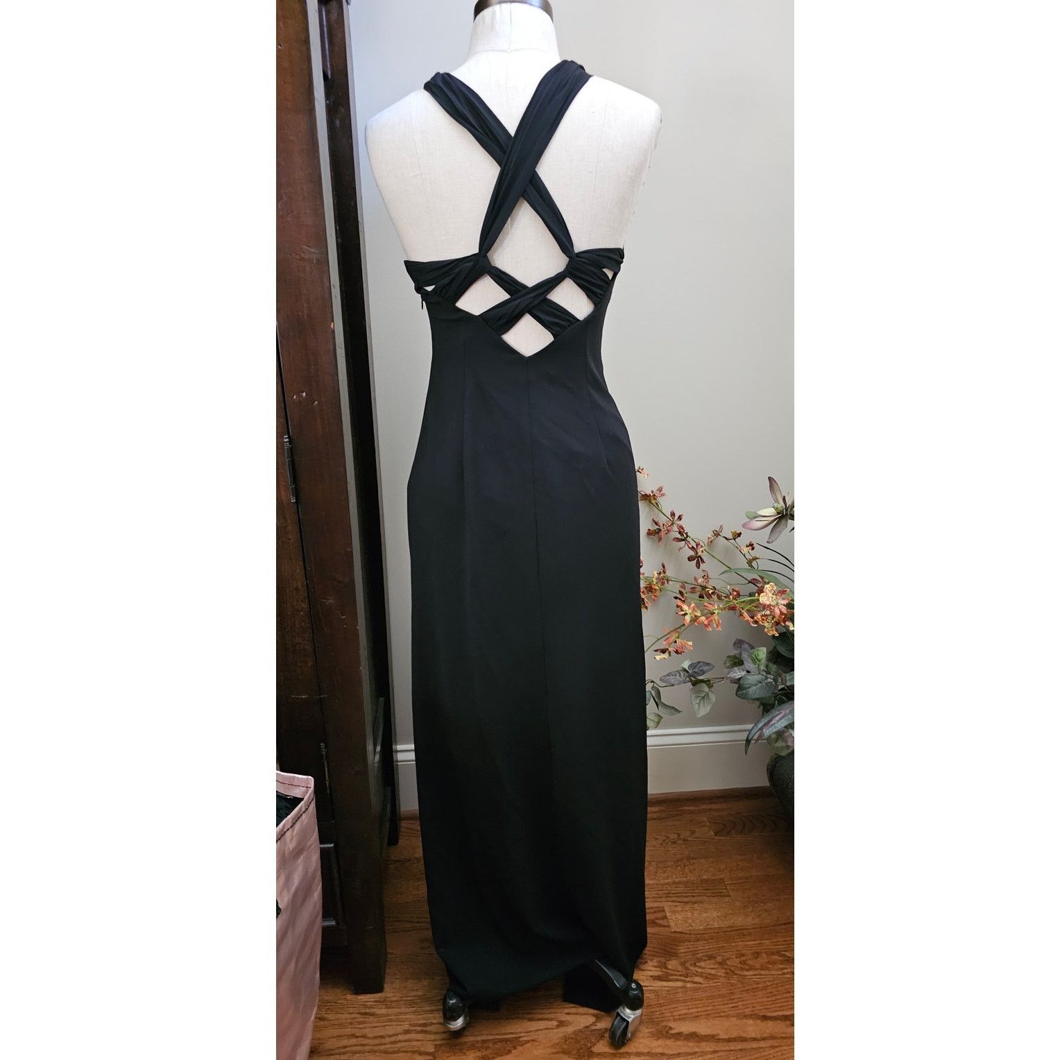 Anthropologie New Anthropologie BHLDN Selina Halter Maxi Dress $228 SIZE 2 Size XS / US 0-2 / IT 36-38 - 4 Thumbnail