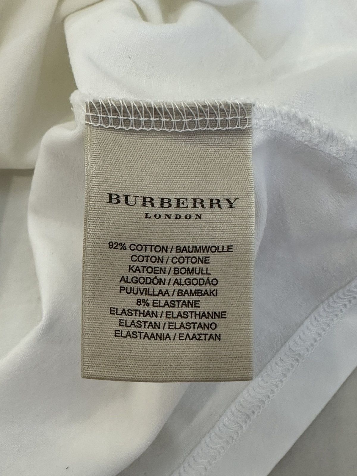 Burberry Burberry Womens Top 3/4 Sleeves Nova Check Size M / US 6-8 / IT 42-44 - 5 Thumbnail