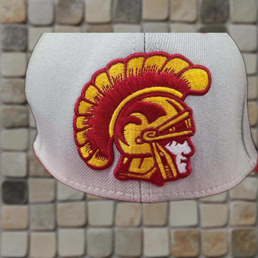 Vintage VINTAGE USC TROJANS AUTHENTIC APPAREL NCAA SNAPBACK CAP HAT Size ONE SIZE - 1 Thumbnail