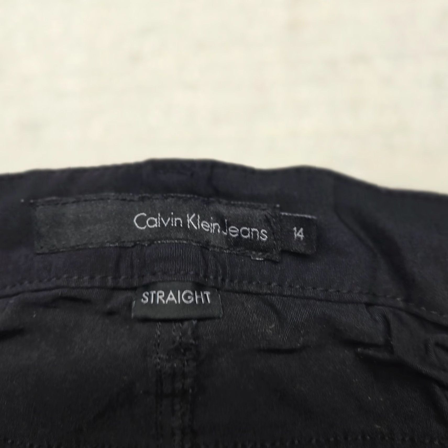 Calvin Klein Calvin Klein Jeans Black Dress Pants Trousers Waist Regular Adult Women's 14 Pants Dress Black Calvin Klein Jeans Womens 14 Size 36" / US 14 / IT 50 - 3 Thumbnail