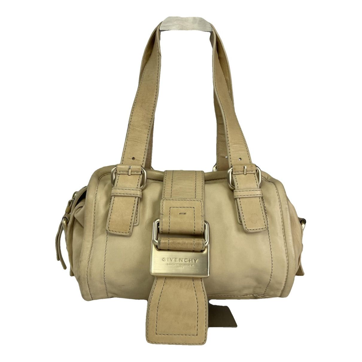 Givenchy Kenny Beige Leather Handbag Size ONE SIZE - 1 Thumbnail