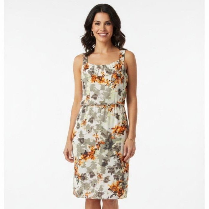 Banana Republic Banana Republic Floral Sleeveless Sun Dress Women Size 6 Size M / US 6-8 / IT 42-44 - 1 Thumbnail