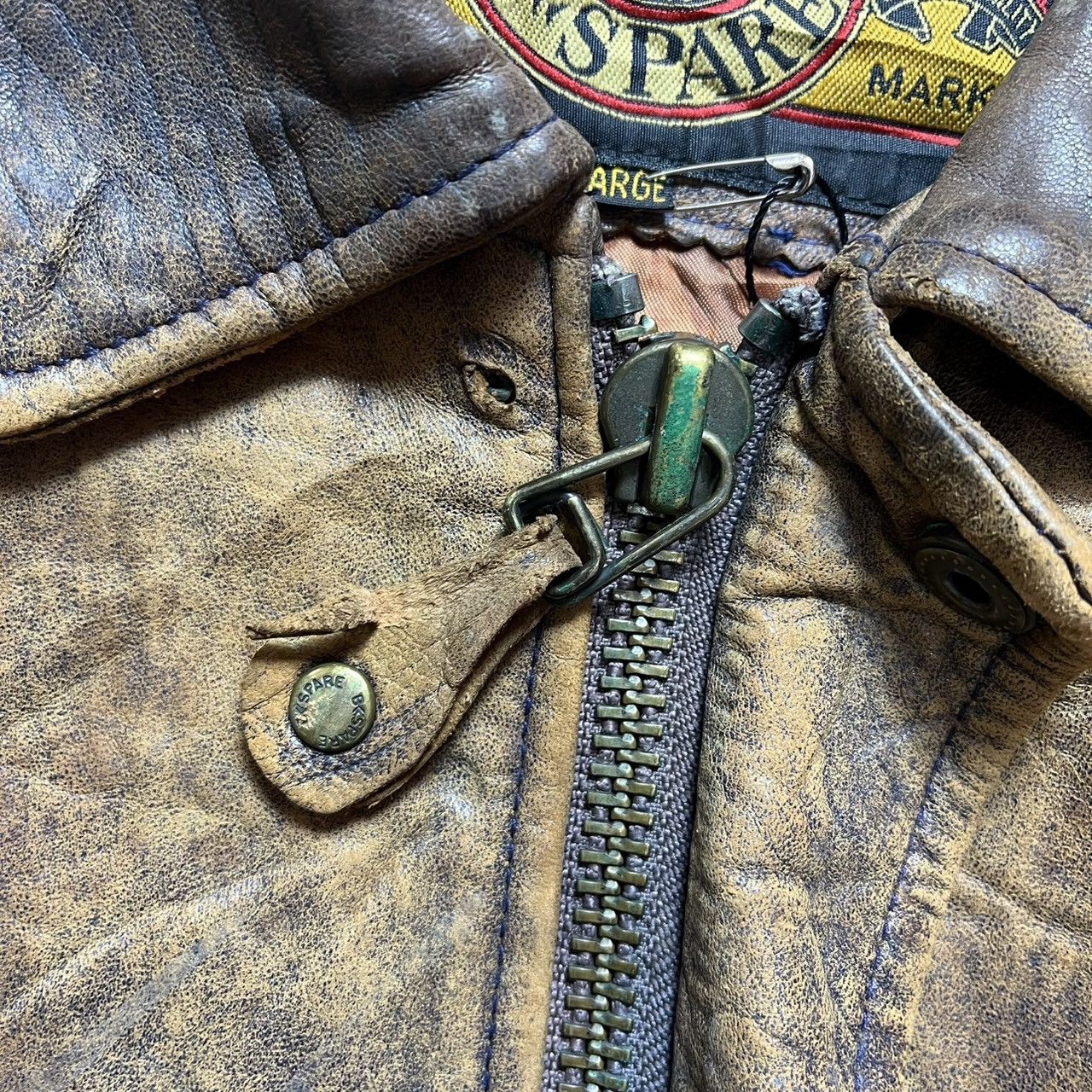 Leather B Spare Leather Jacket Size US L / EU 52-54 / 3 - 7 Thumbnail