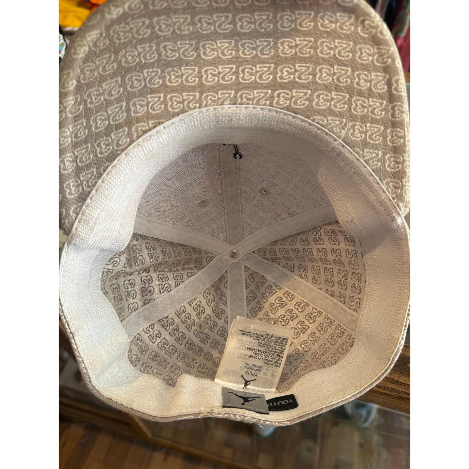 Nike Nike Air Jordan Fitted Stretch Youth Hat Size ONE SIZE - 5 Thumbnail