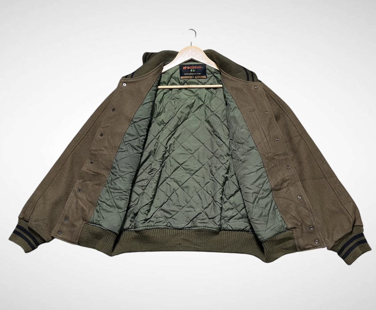McGregor 🔥🔥 Vintage McGregor Good American Spirit Woll Bomber Jacket Size US L / EU 52-54 / 3 - 4 Thumbnail