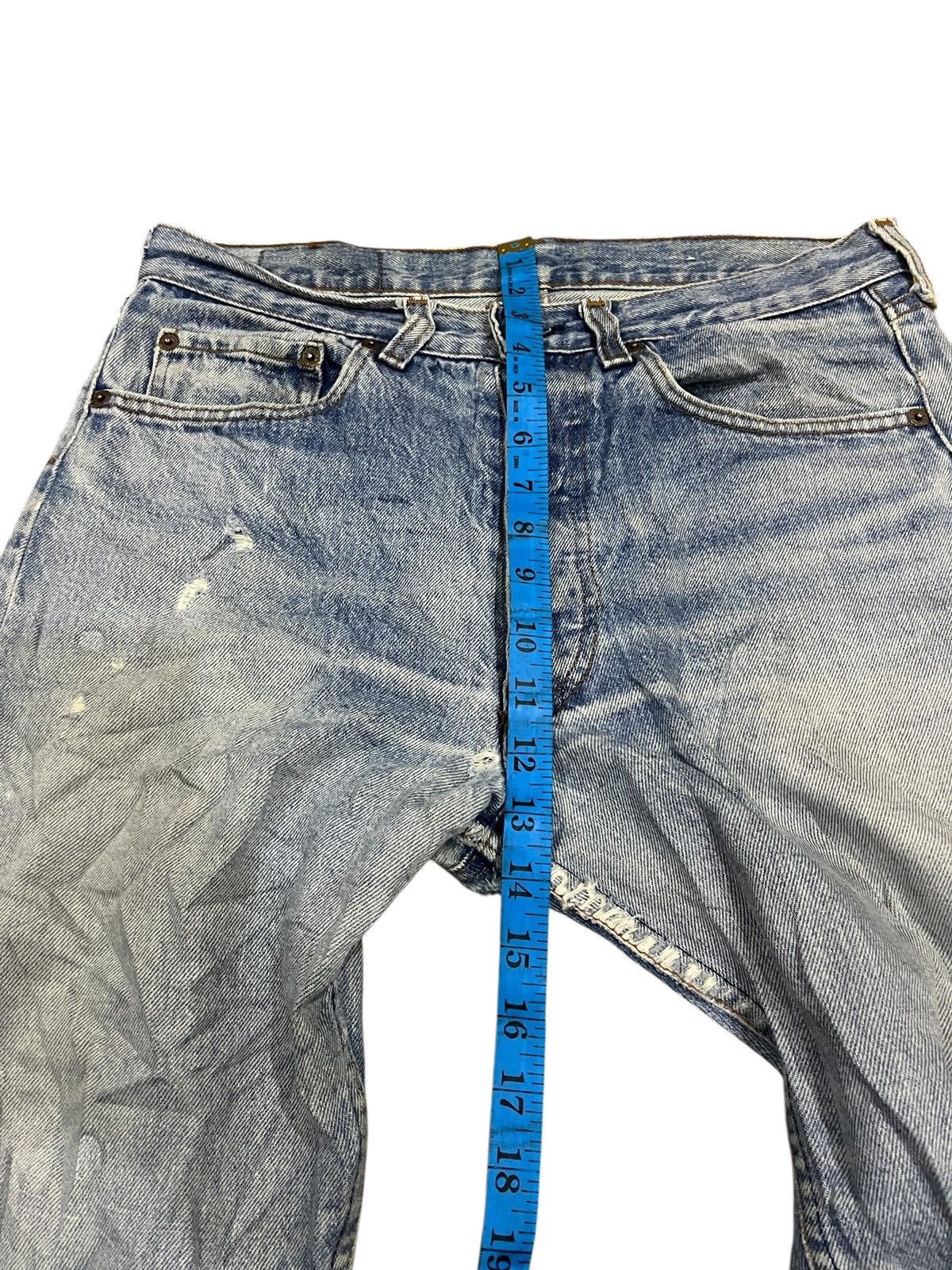 Levi's Vintage Clothing Vintage levis 501 denim rendem usa Size US 32 / EU 48 - 24 Thumbnail