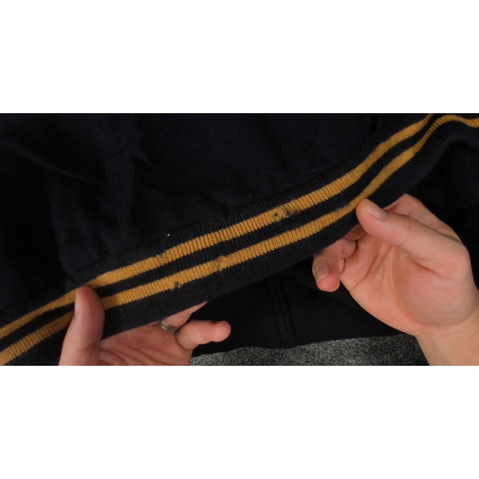 Ralph Lauren Ralph Lauren 90s USA Patch Oversized Wool Varsity Jacket Size US XXL / EU 58 / 5 - 15 Thumbnail