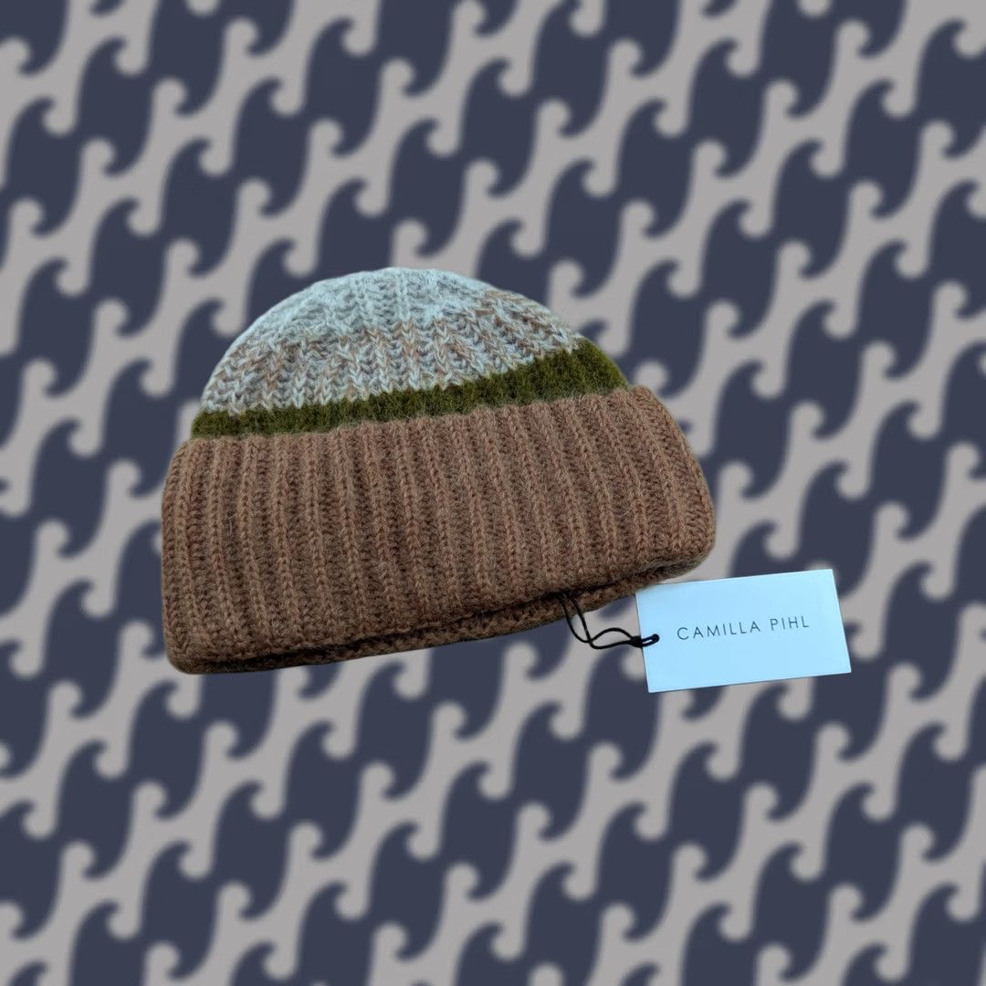CAMILLA Camilla Pihl Womens Beanie Hat One Alpaca Cuffed Soft Lofoten Knit Ladies • Multicolor • Beanie • One Size • Womens Size ONE SIZE - 1 Thumbnail