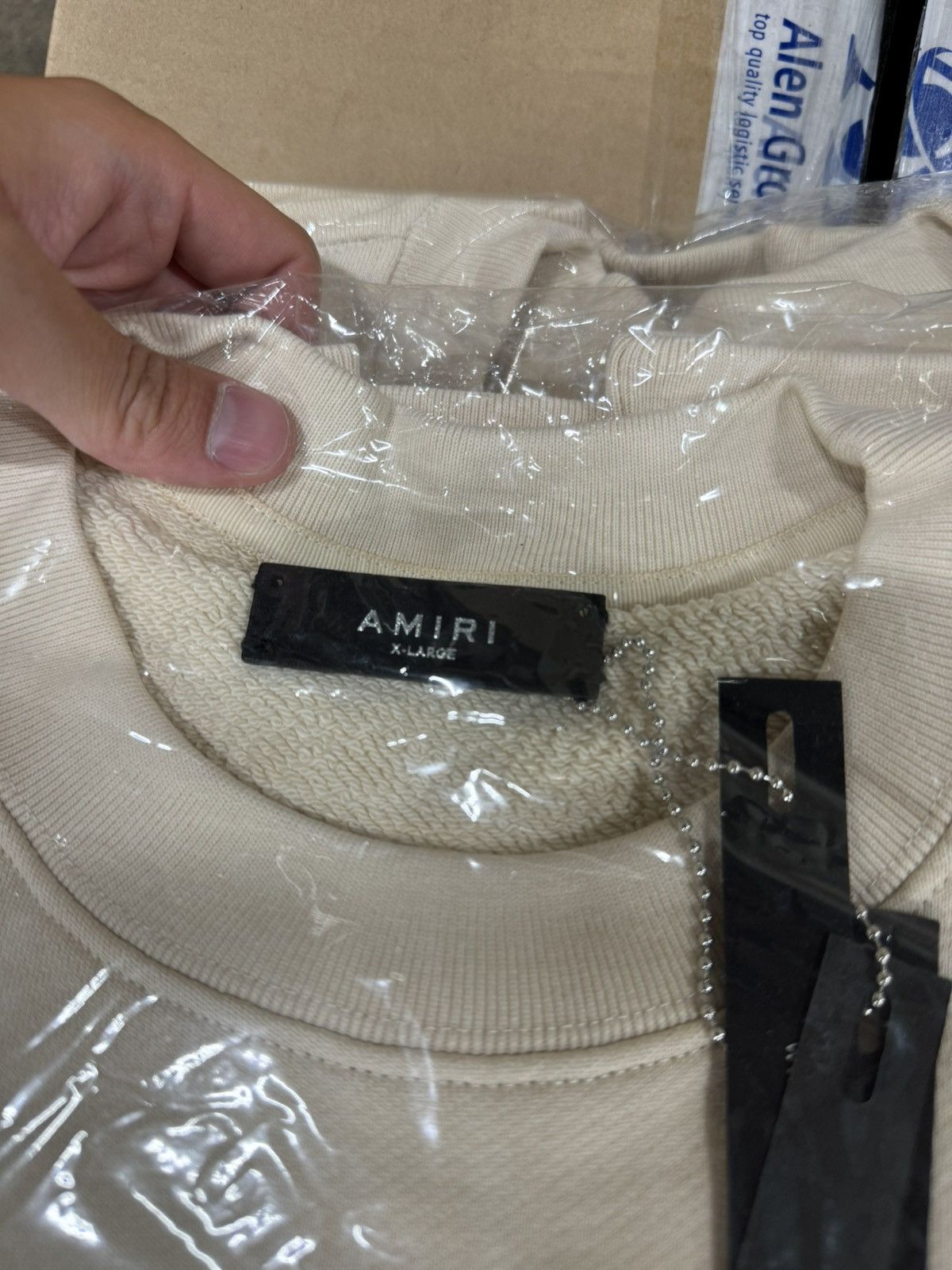 Amiri Amiri Logo Sweatshirt NEW 900$ Size US XL / EU 56 / 4 - 7 Thumbnail