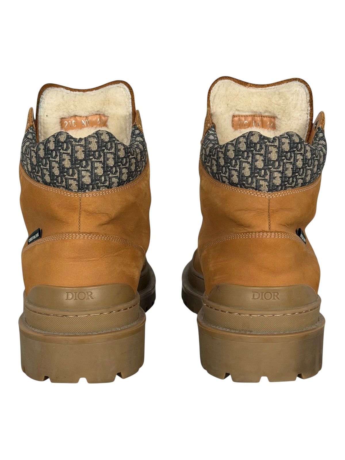 Dior Christian Dior Explorer Wheat Oblique Logo Ankle Boots Size US 11 / EU 44 - 7 Thumbnail